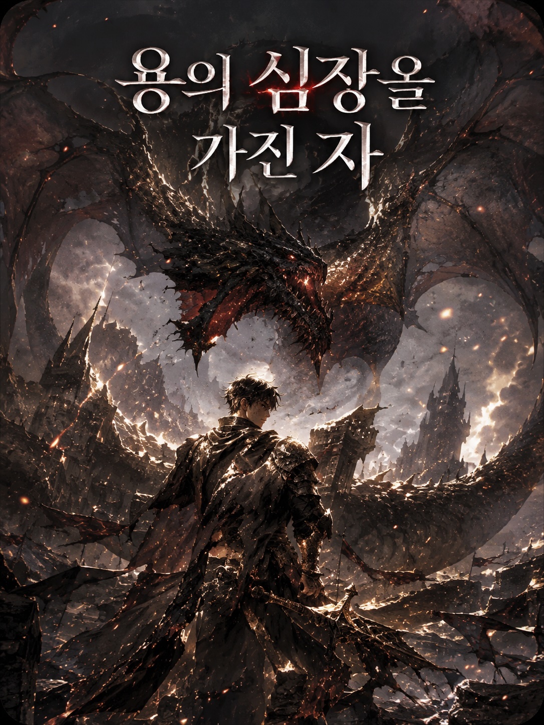 잿빛 탑의 서기관 웹소설 표지