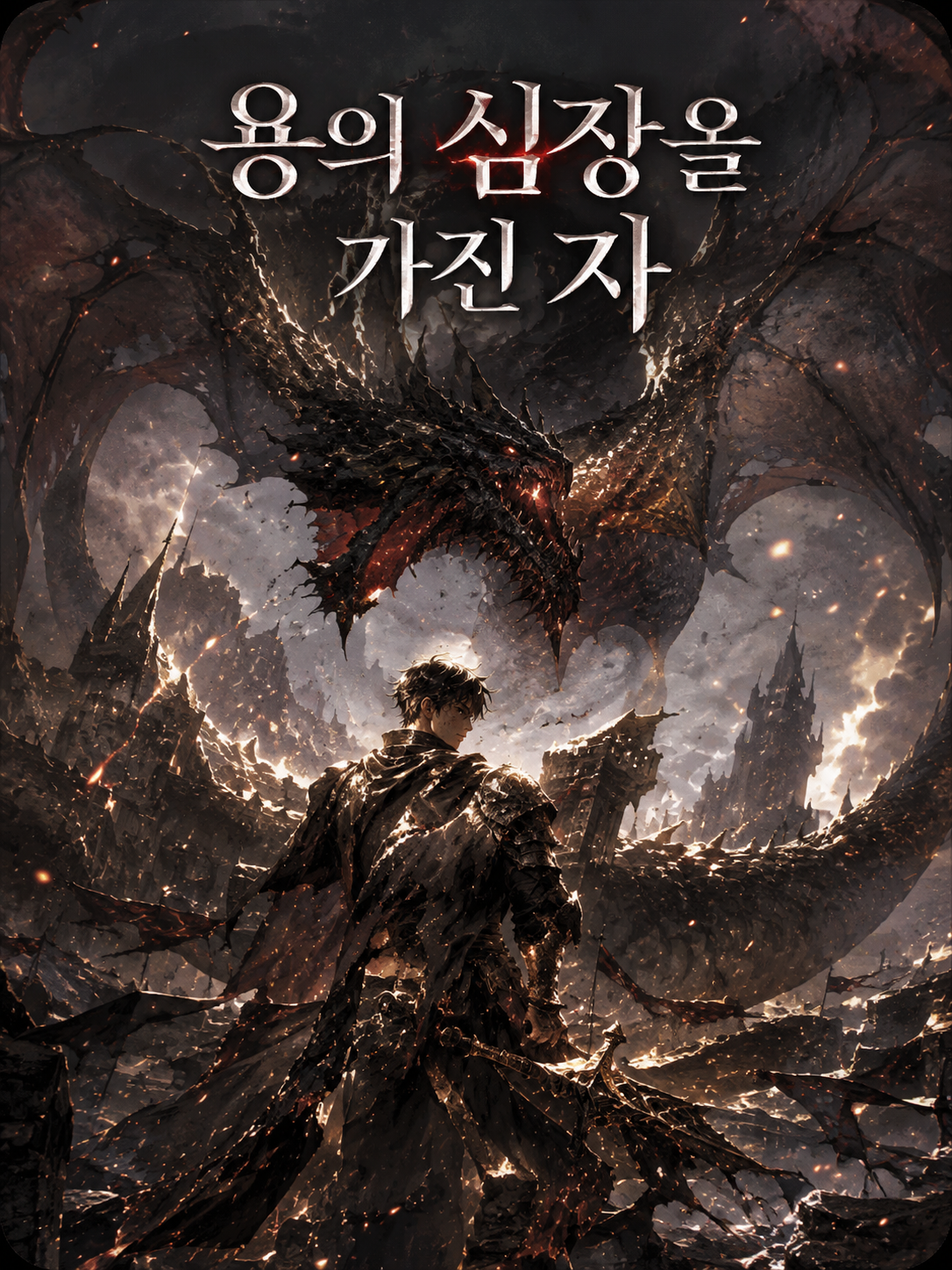 잿빛 탑의 서기관 웹소설 표지